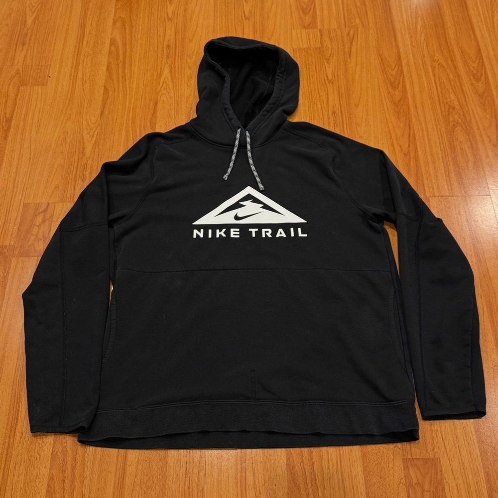 Nike Trail Magic Hour Men’s Dri-Fit Running Hoodie DV9324 Sz L Pre-Owned